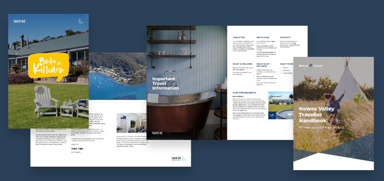 A professional quality travel handbook