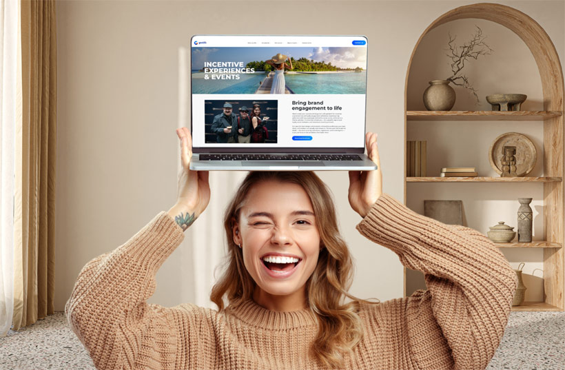 Gratifii Events mockup